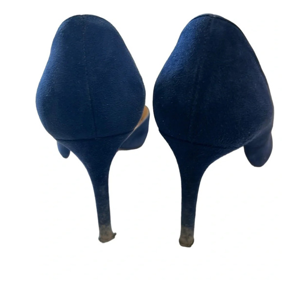 Prada navy and black d'orsay heels - Picture 6 of 6